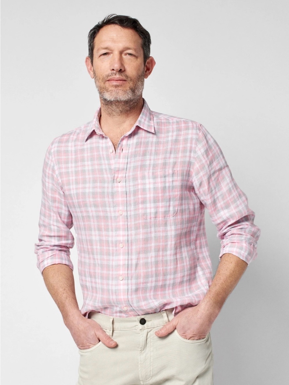 Faherty | 100% Linen Laguna Shirt | XXL | Like New!!